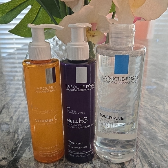 Skincare Set - Orange Purple Clear